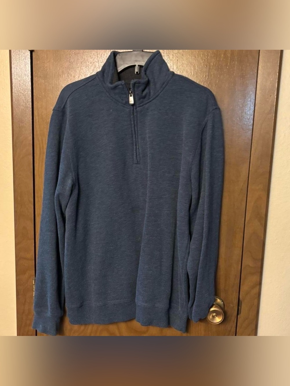 Arrow Quaterzip in a dark blue/navy